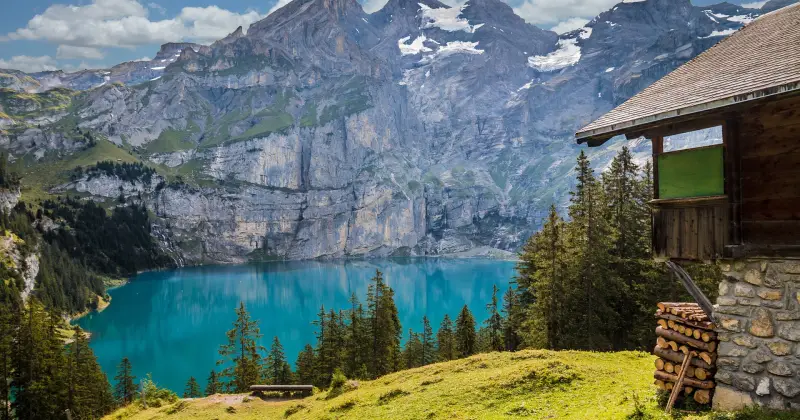 Res på en billig semester till Schweiz