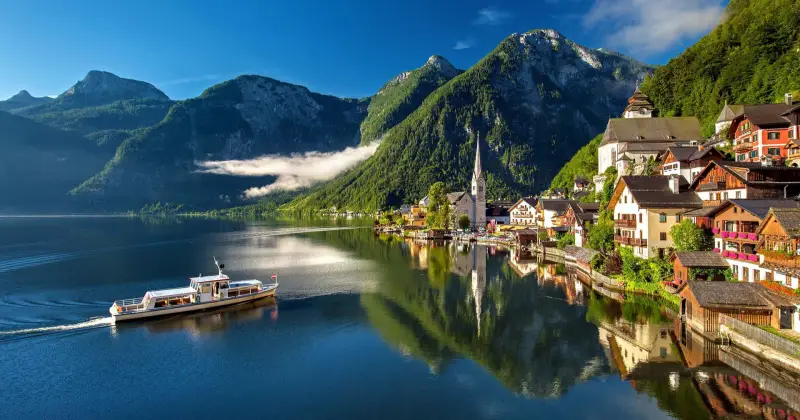 Reis på en billig ferie til Østerrike