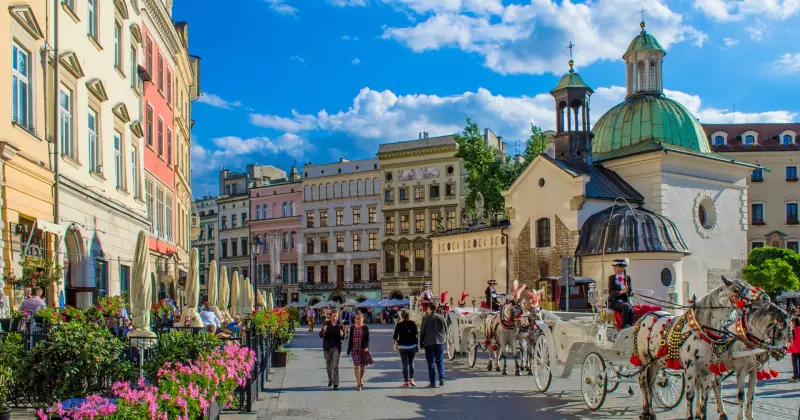 Reis på en billig ferie til Polen