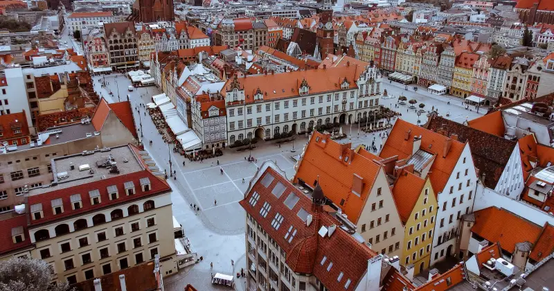 Res på en billig semester till Wroclaw