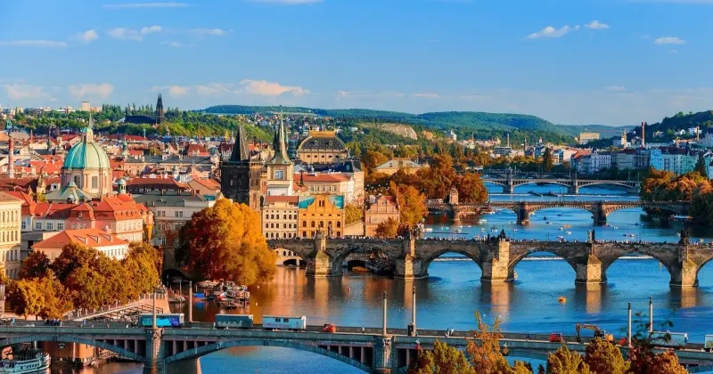 Res på en billig semester till Prag