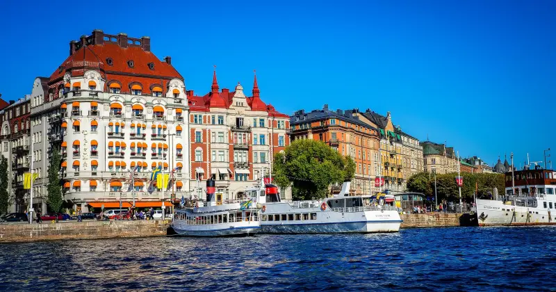 Rejs på billig ferie til Stockholm